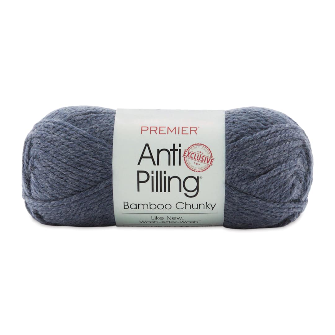 Open in modal - Premier Anti Pilling Bamboo Chunky Yarn - Blueberry Pie, 131 yds
