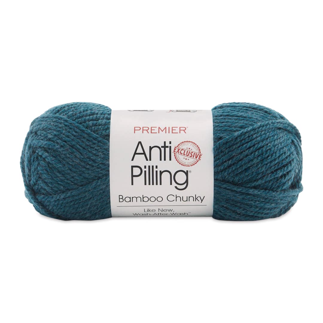 Open in modal - Premier Anti Pilling Bamboo Chunky Yarn - Blue Lobster, 131 yds