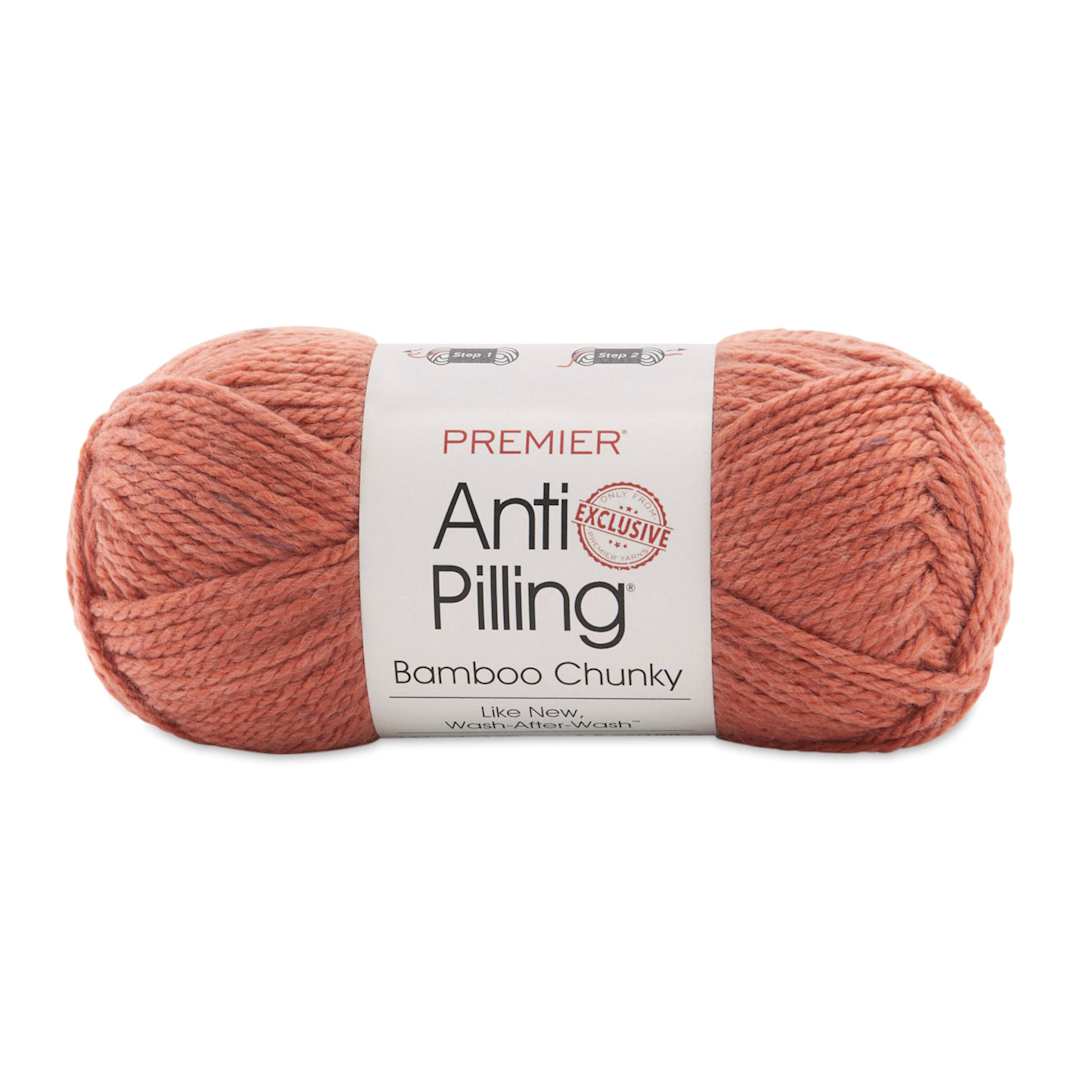 Open in modal - Premier Anti Pilling Bamboo Chunky Yarn - Terra Cotta, 131 yds
