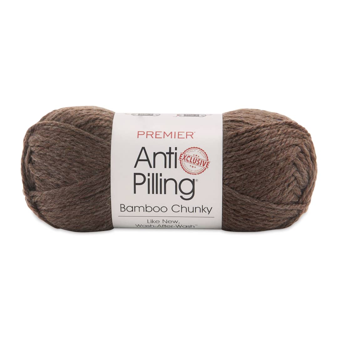 Open in modal - Premier Anti Pilling Bamboo Chunky Yarn - Walnut, 131 yds