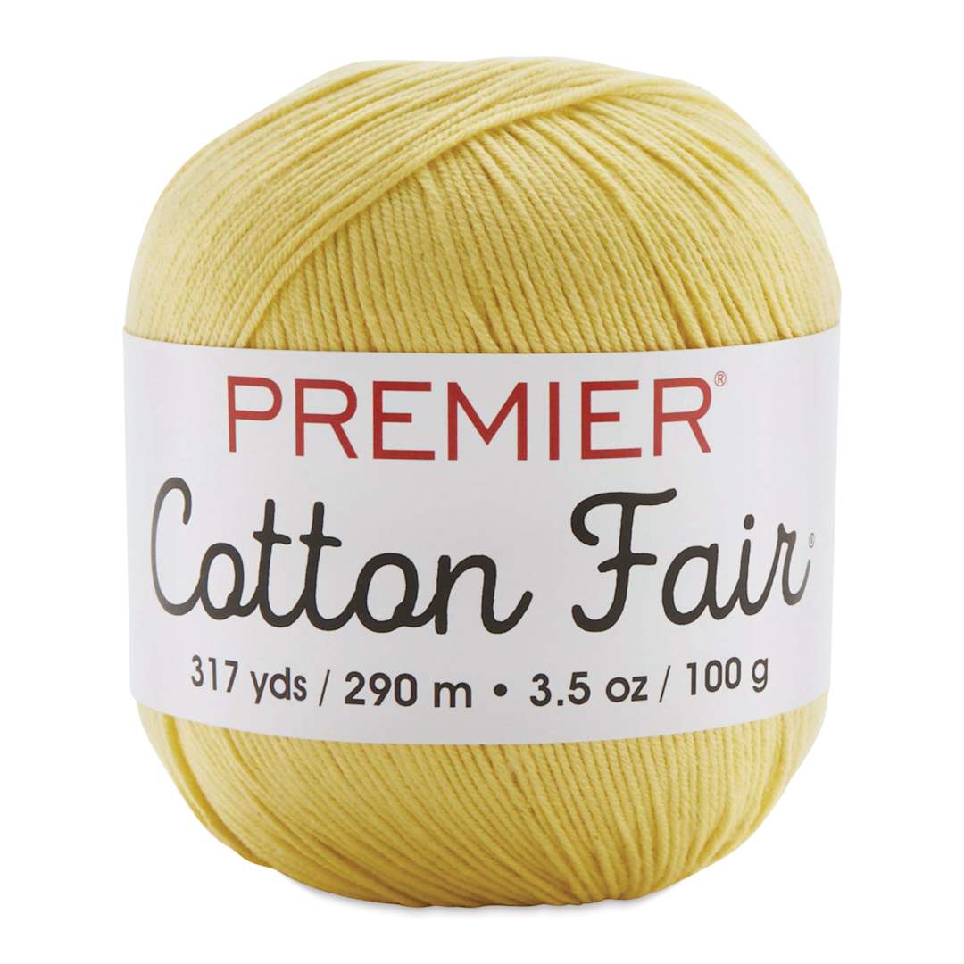 Open in modal - Premier Yarn Cotton Fair Yarn - Lemon Drops