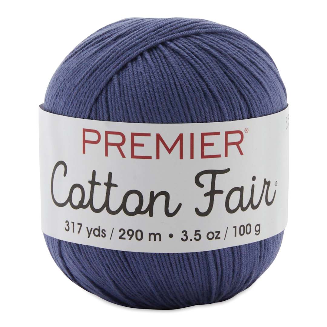 Open in modal - Premier Yarn Cotton Fair Yarn - Indigo