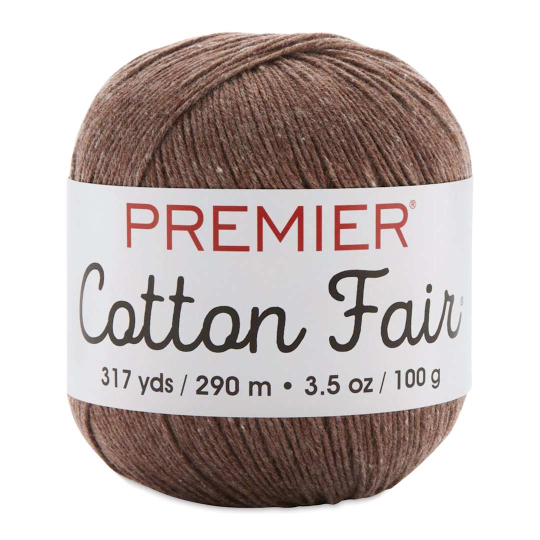 Open in modal - Premier Yarn Cotton Fair Yarn - Cocoa