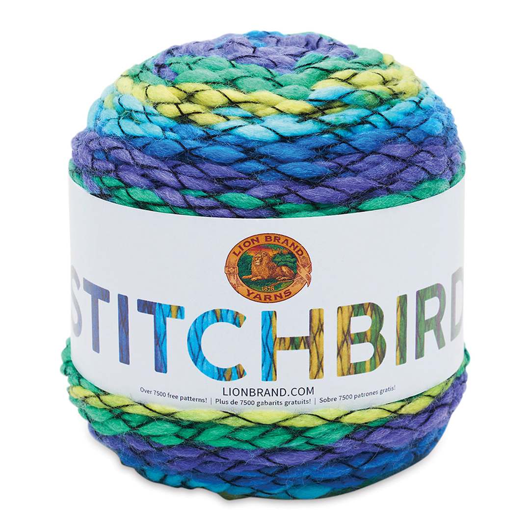 Open in modal - Lion Brand Stitchbird Yarn Cakes