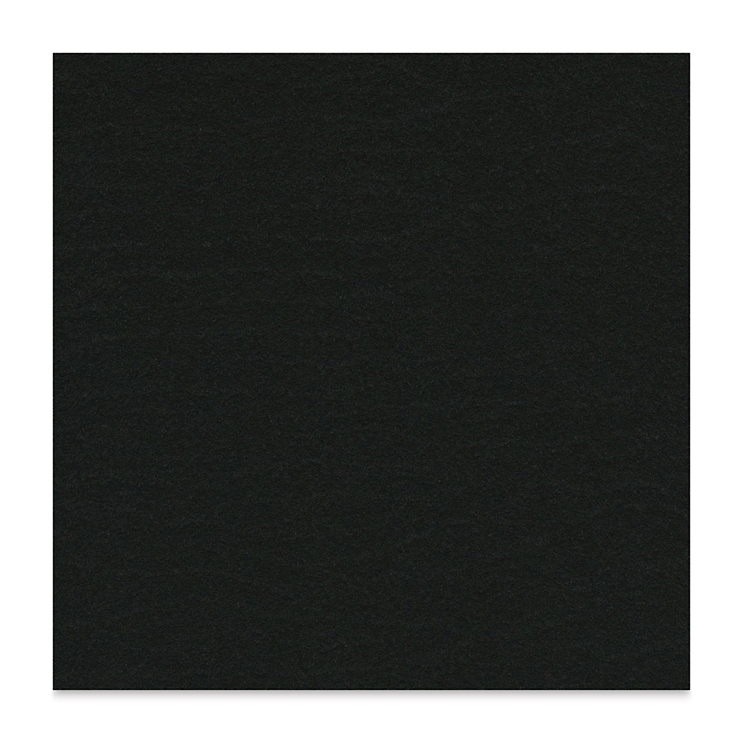 Open in modal - Kunin Classic Felt Sheet - Black, 9" x 12"