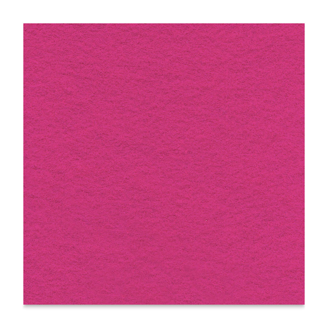 Open in modal - Kunin Classic Felt Sheet - Fuchsia, 9" x 12"