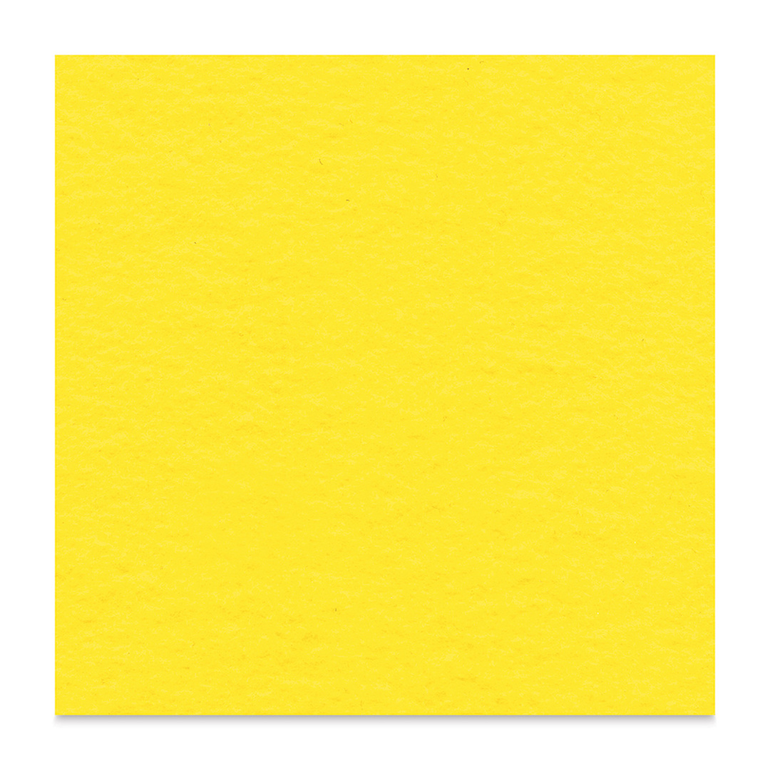Open in modal - Kunin Classic Felt Sheet - Yellow, 9" x 12"