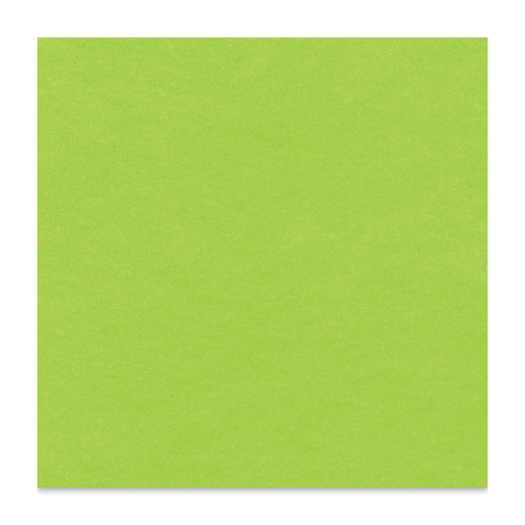 Open in modal - Kunin Classic Felt Sheet - Neon Green, 9" x 12"