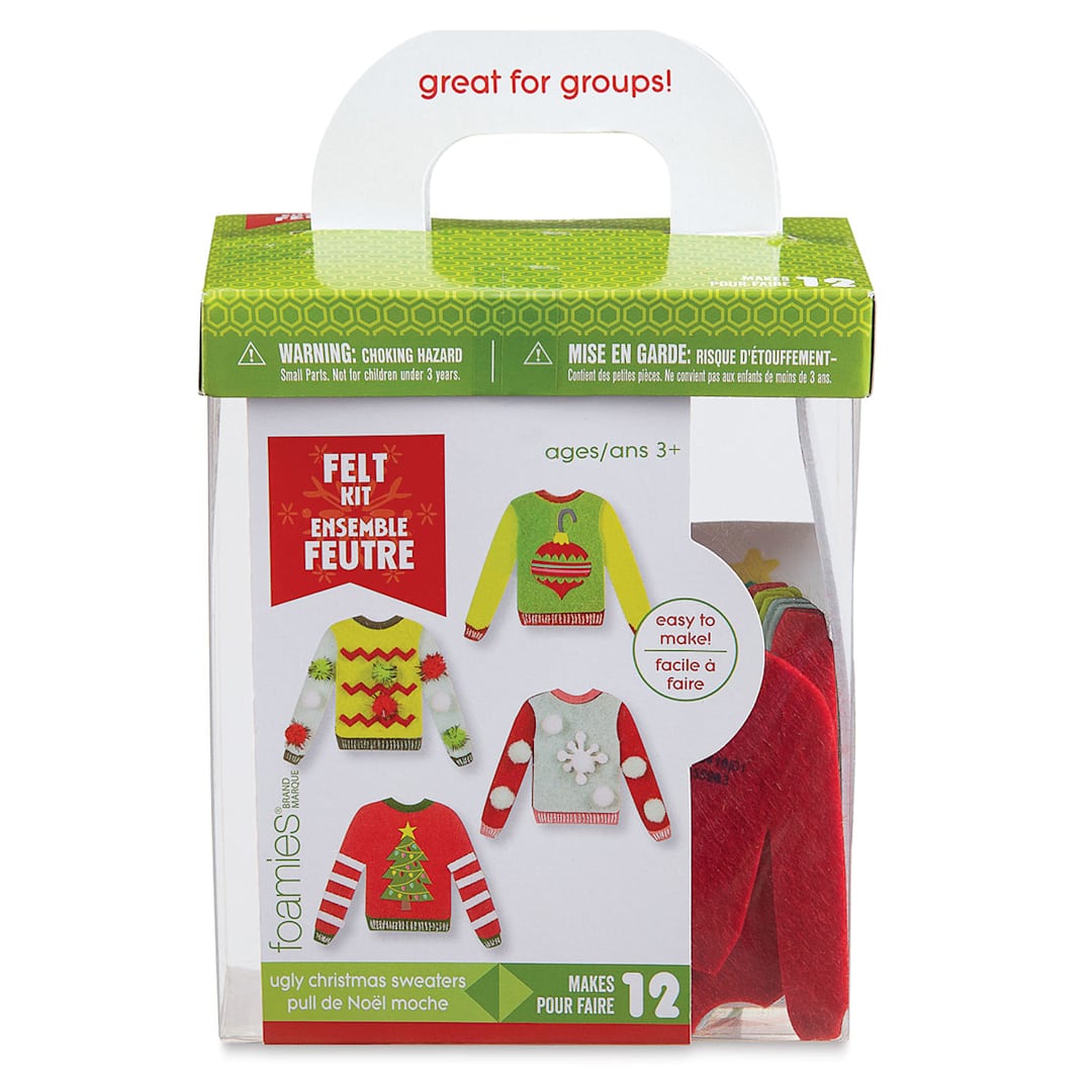 Open in modal - Foamies Ugly Christmas Sweater Kit