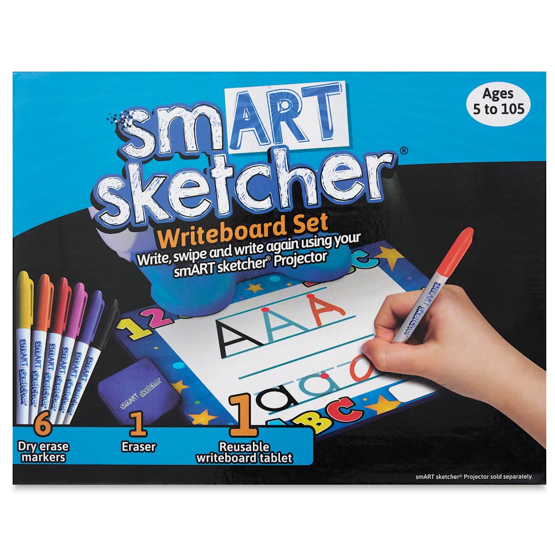 Open in modal - Flycatcher smART Sketcher Writeboard Set, front of the packaging. 