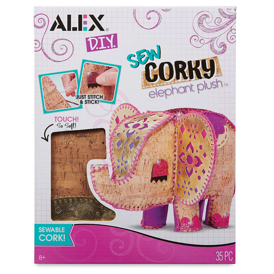 Open in modal - Alex DIY Sew Corky Plush Animals