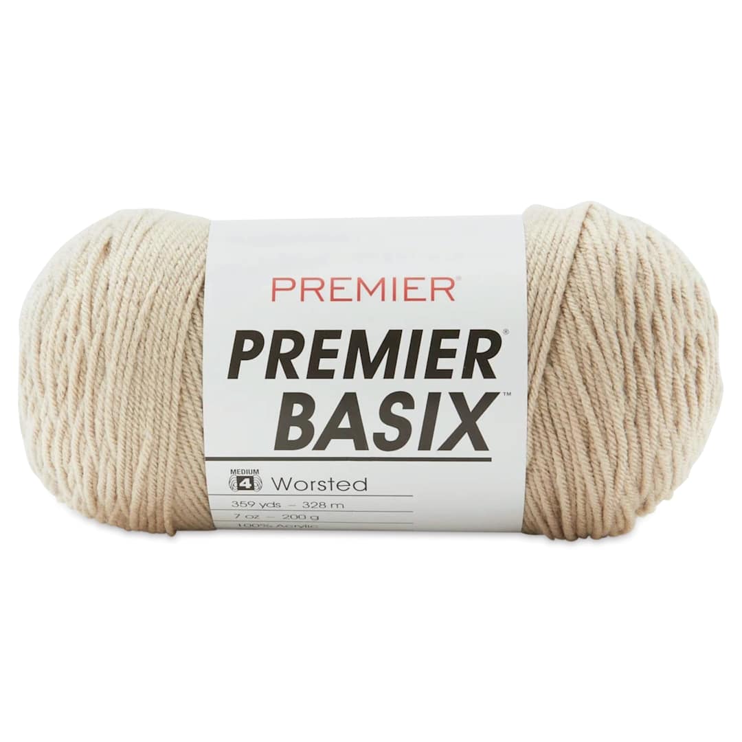 Open in modal - Premier Yarn Basix Worsted Yarn - Hazel