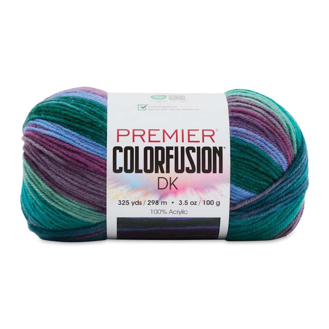 Open in modal - Premier Yarn Colorfusion DK Yarn - Jewels, 325 yards