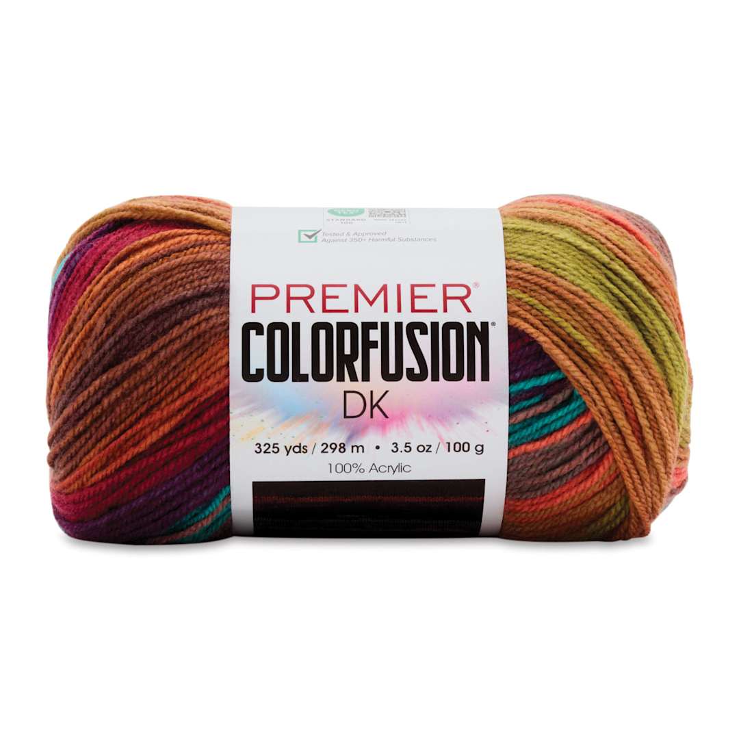 Open in modal - Premier Yarn Colorfusion DK Yarn - Cactus Bloom, 325 yards