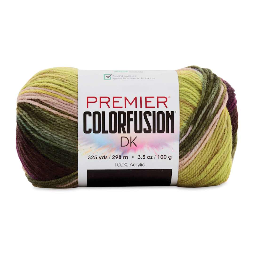 Open in modal - Premier Yarn Colorfusion DK Yarn - Grapevine, 325 yards