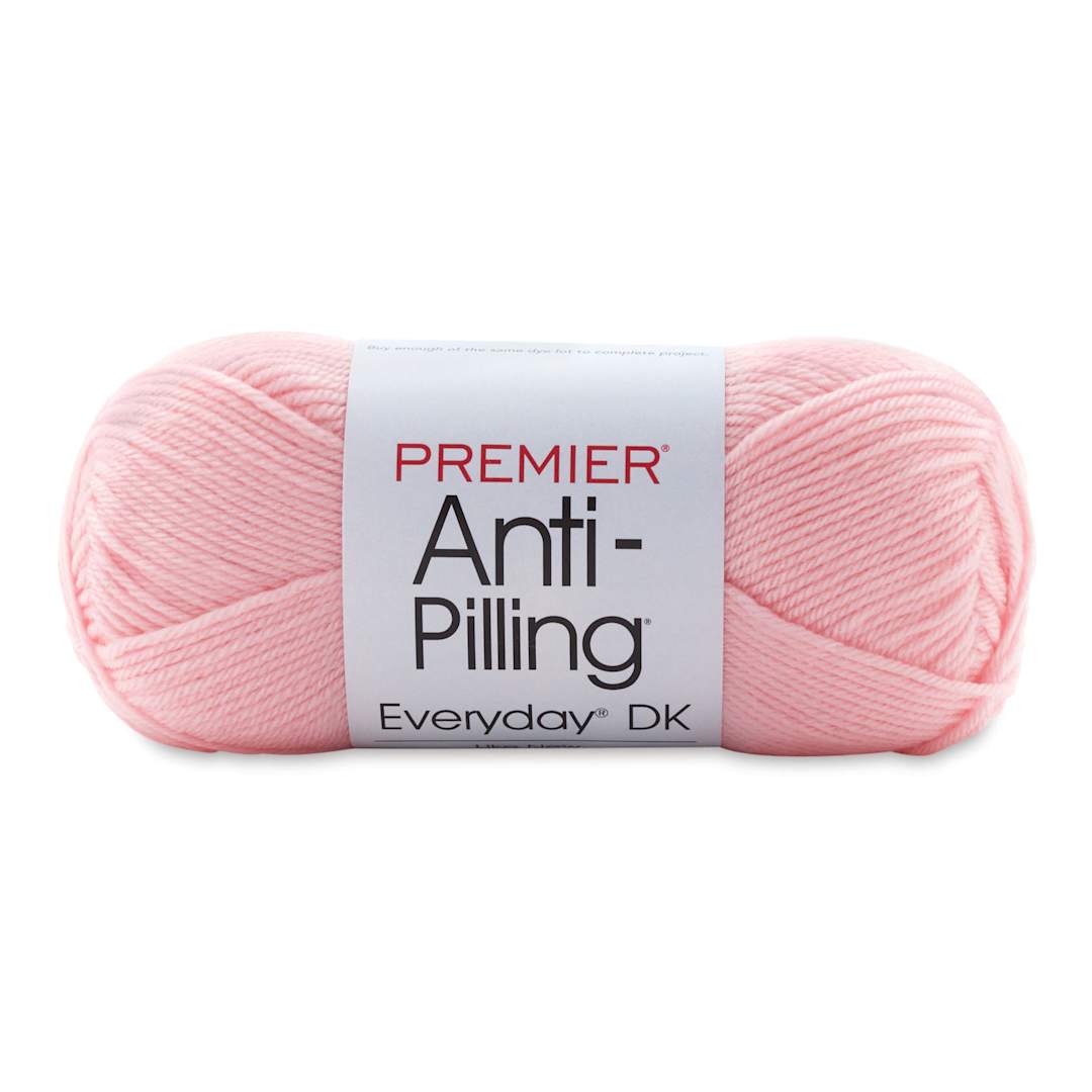 Open in modal - Premier Yarn Anti-Pilling Everyday DK Yarn - Baby Pink, 273 yards