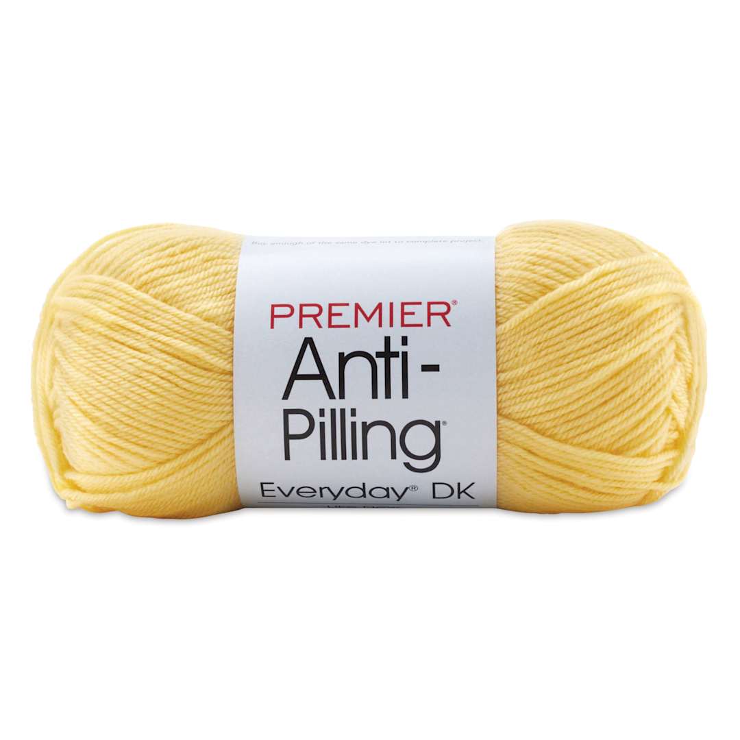Open in modal - Premier Yarn Anti-Pilling Everyday DK Yarn - Yellow, 273 yards