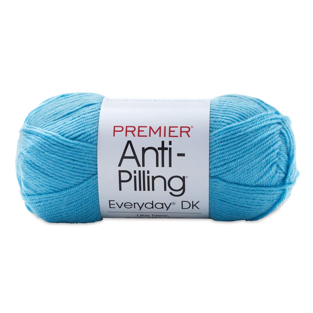 Open in modal - Premier Yarn Anti-Pilling Everyday DK Yarn - Turquoise, 273 yards
