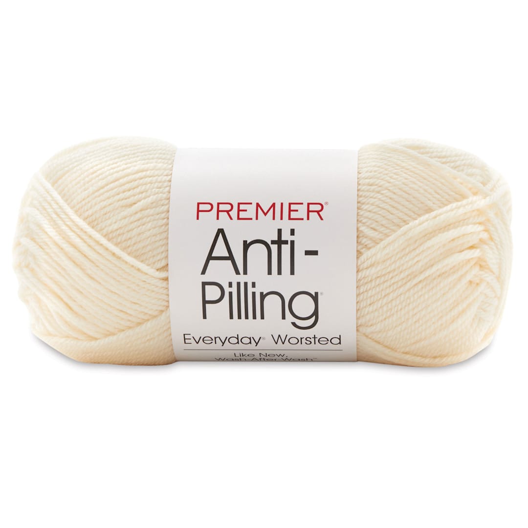 Open in modal - Premier Yarn Anti-Pilling Everyday Worsted Yarn - Aran, 180 yards