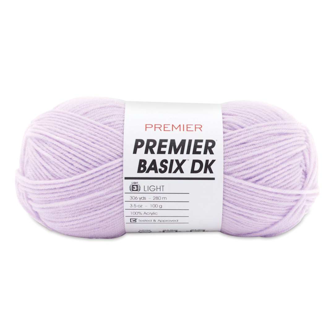 Open in modal - Premier Yarn Basix DK Yarn - Lilac, 306 yards