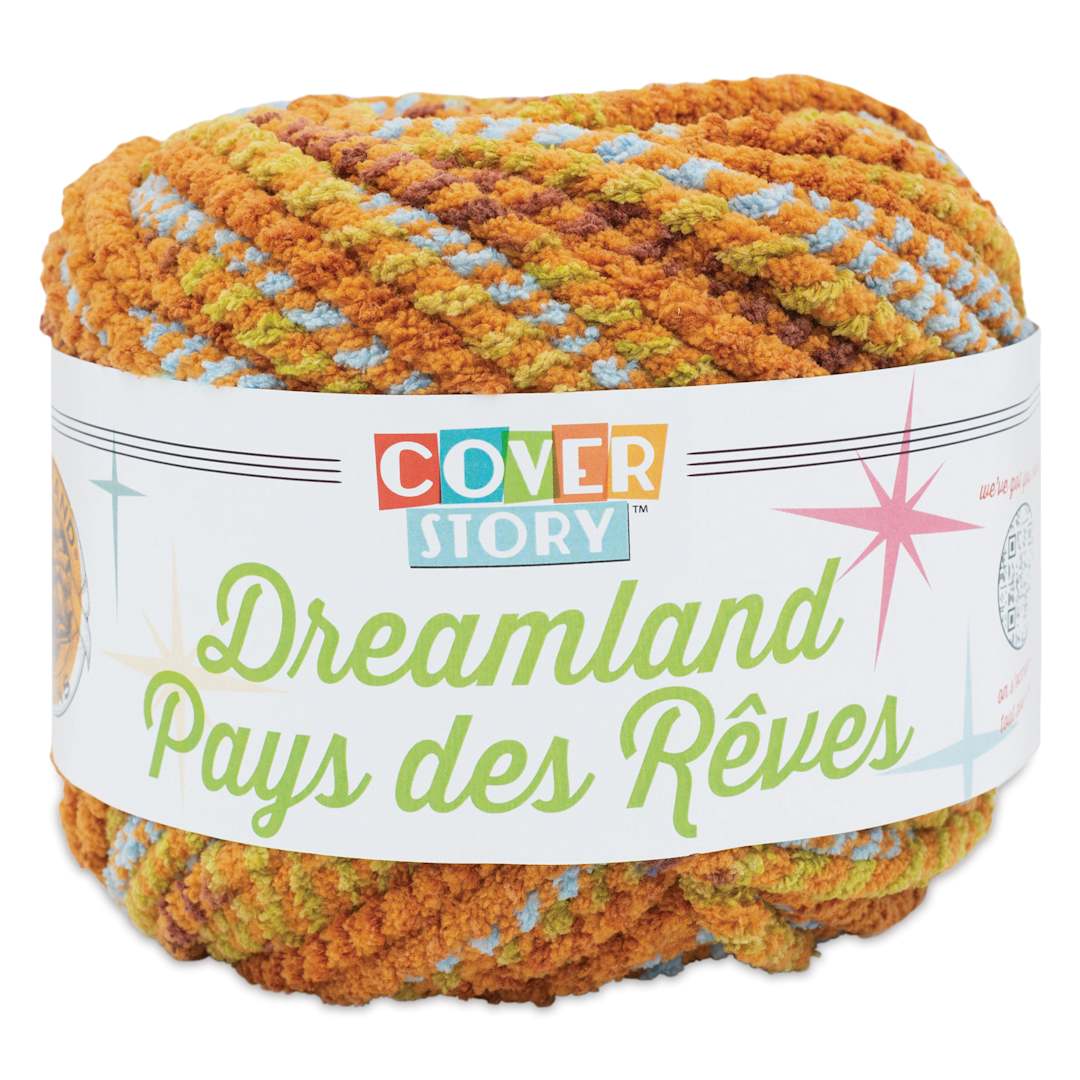 Open in modal - Lion Brand Cover Story Dreamland Yarn - Bonfire, 148 yards