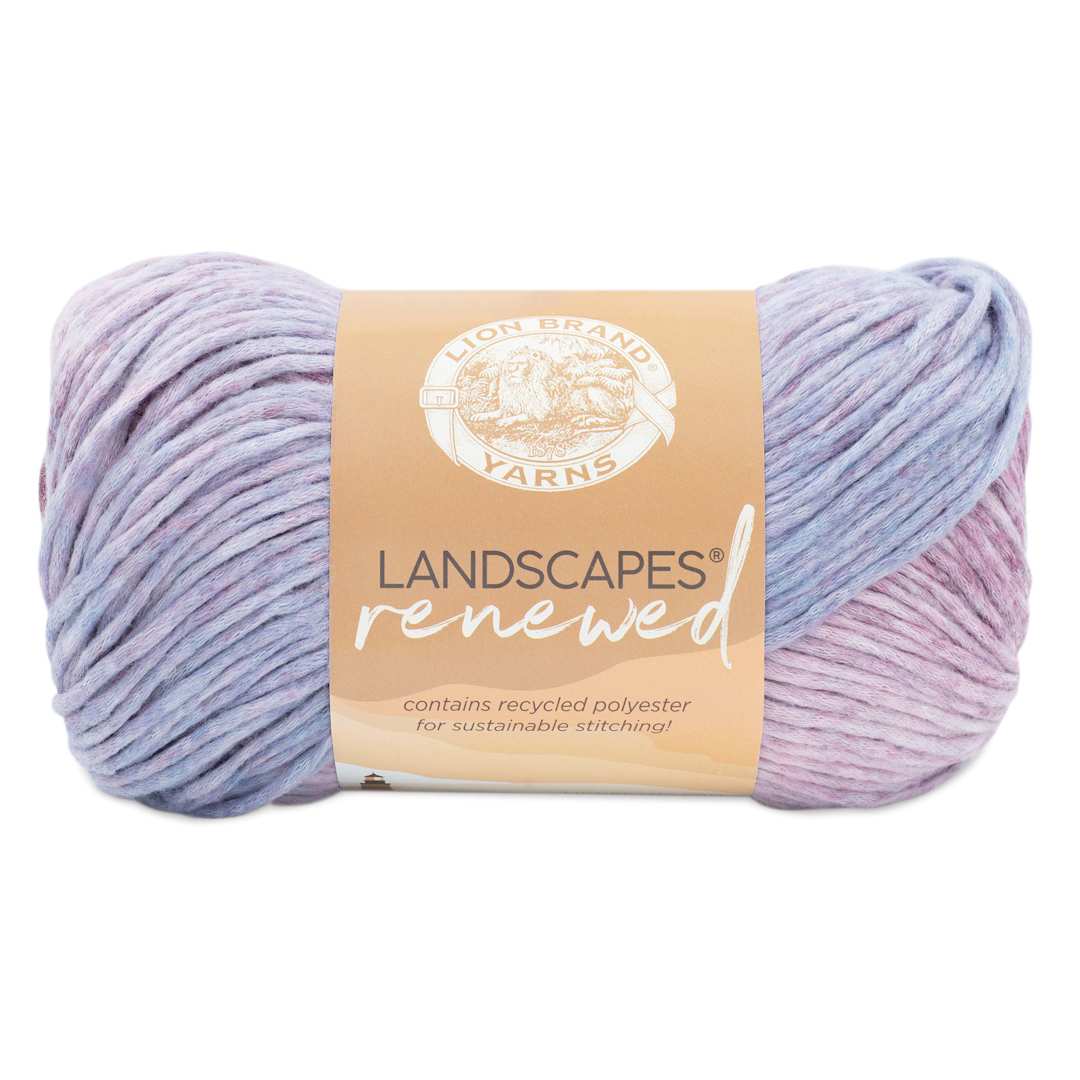 Open in modal - Lion Brand Landscapes Renewed Yarn - Dreamcatcher