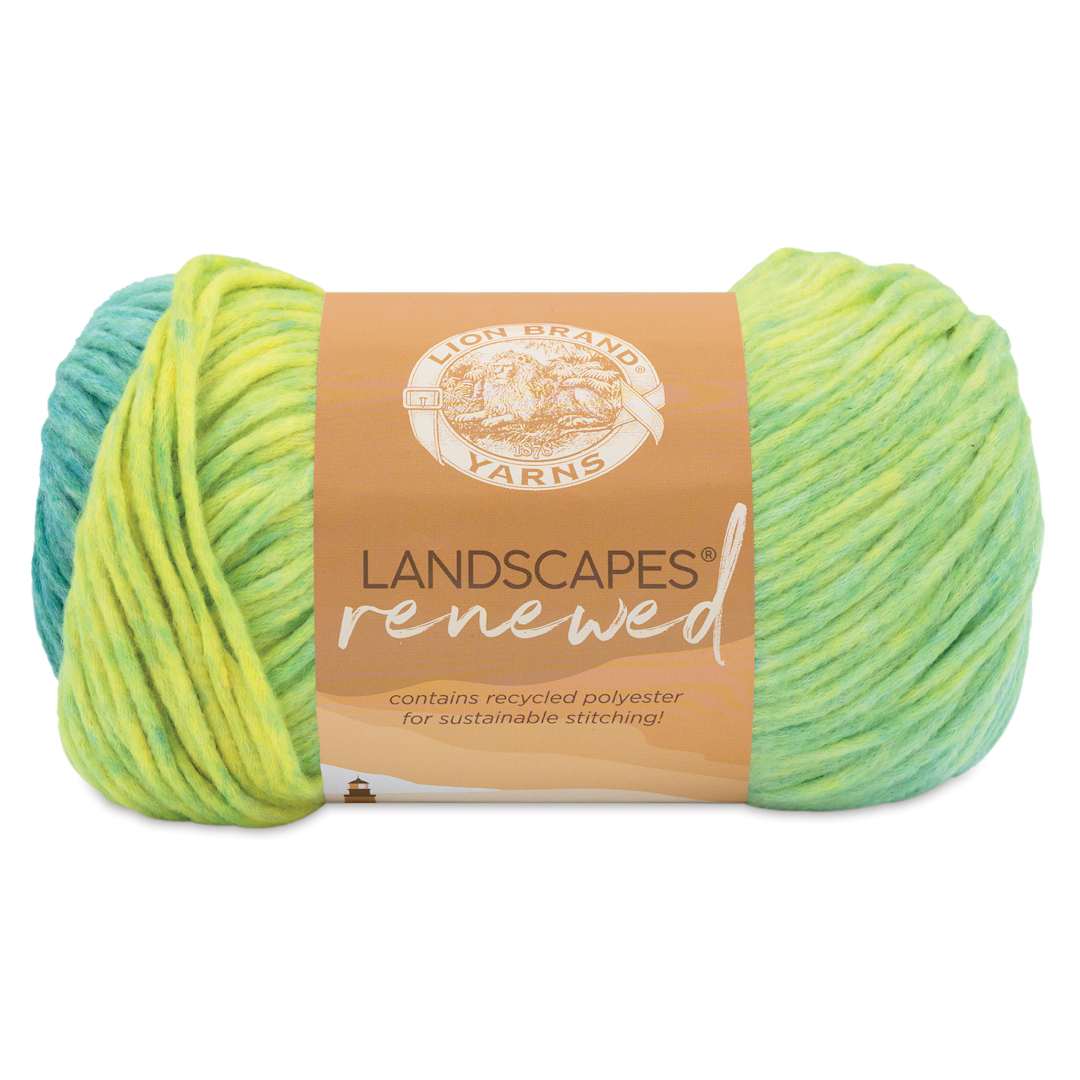 Open in modal - Lion Brand Landscapes Renewed Yarn - Dragonfly