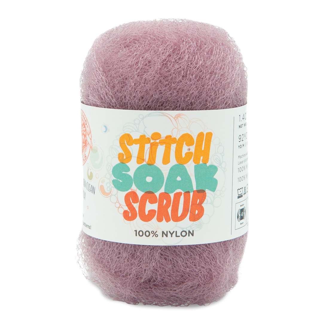 Open in modal - Lion Brand Stitch Soak Scrub Yarn - Lilac, 92 yds