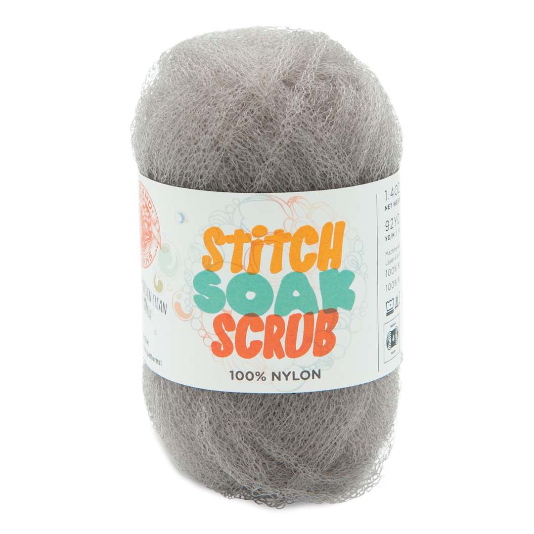 Open in modal - Lion Brand Stitch Soak Scrub Yarn - Harbor Mist, 92 yds