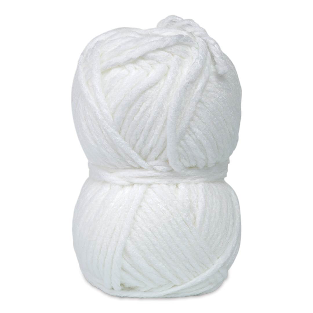Open in modal - Pepperell Jumbo Roving 3-Ply Craft Yarn - 8 oz, 150 yds - out of packaging