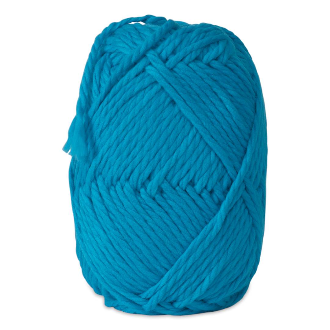 Open in modal - Pepperell Jumbo Roving 3-Ply Craft Yarn - 8 oz, 150 yds, Turquoise