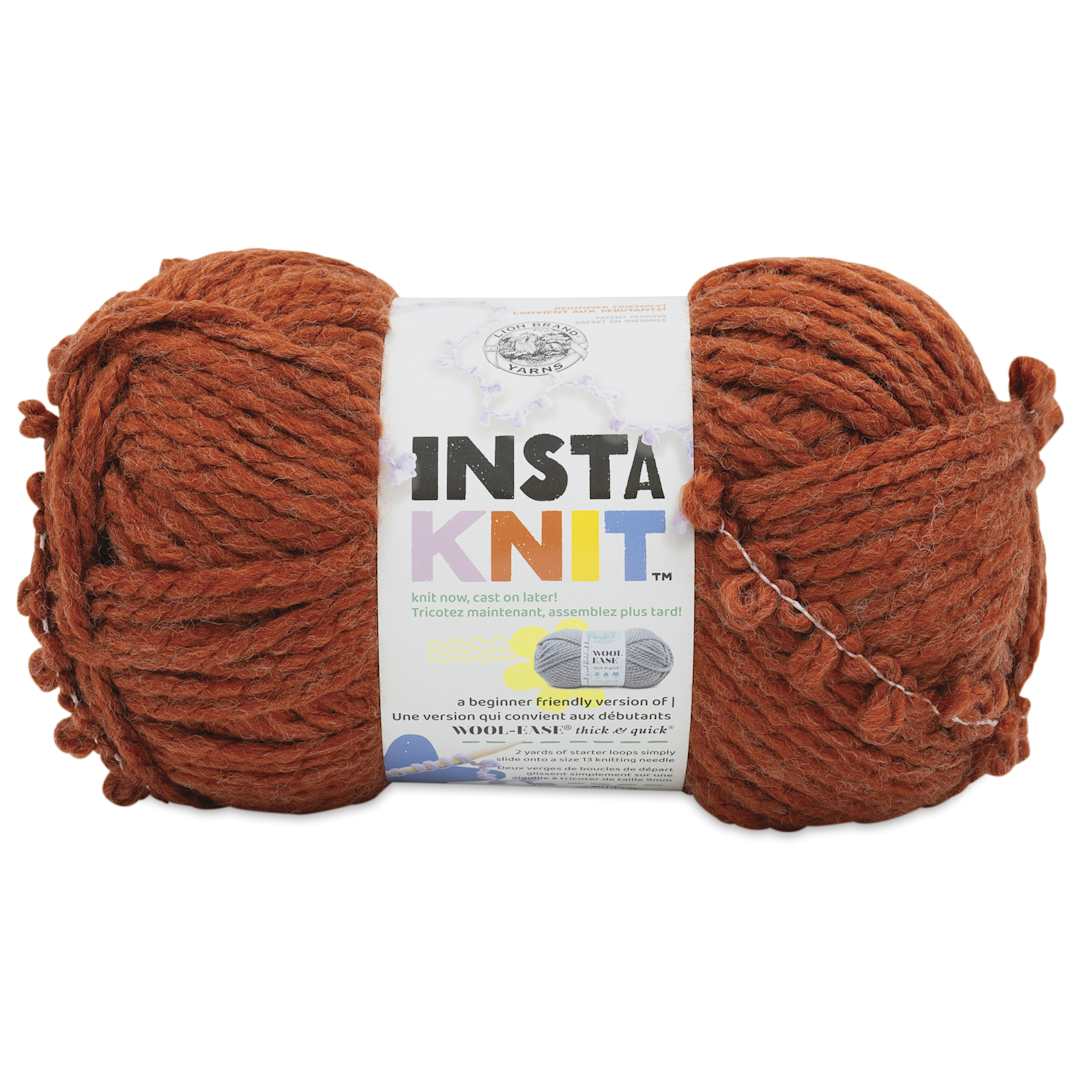 Open in modal - Lion Brand Yarn InstaKnit Yarn - Spice Spice Baby, 122 yds