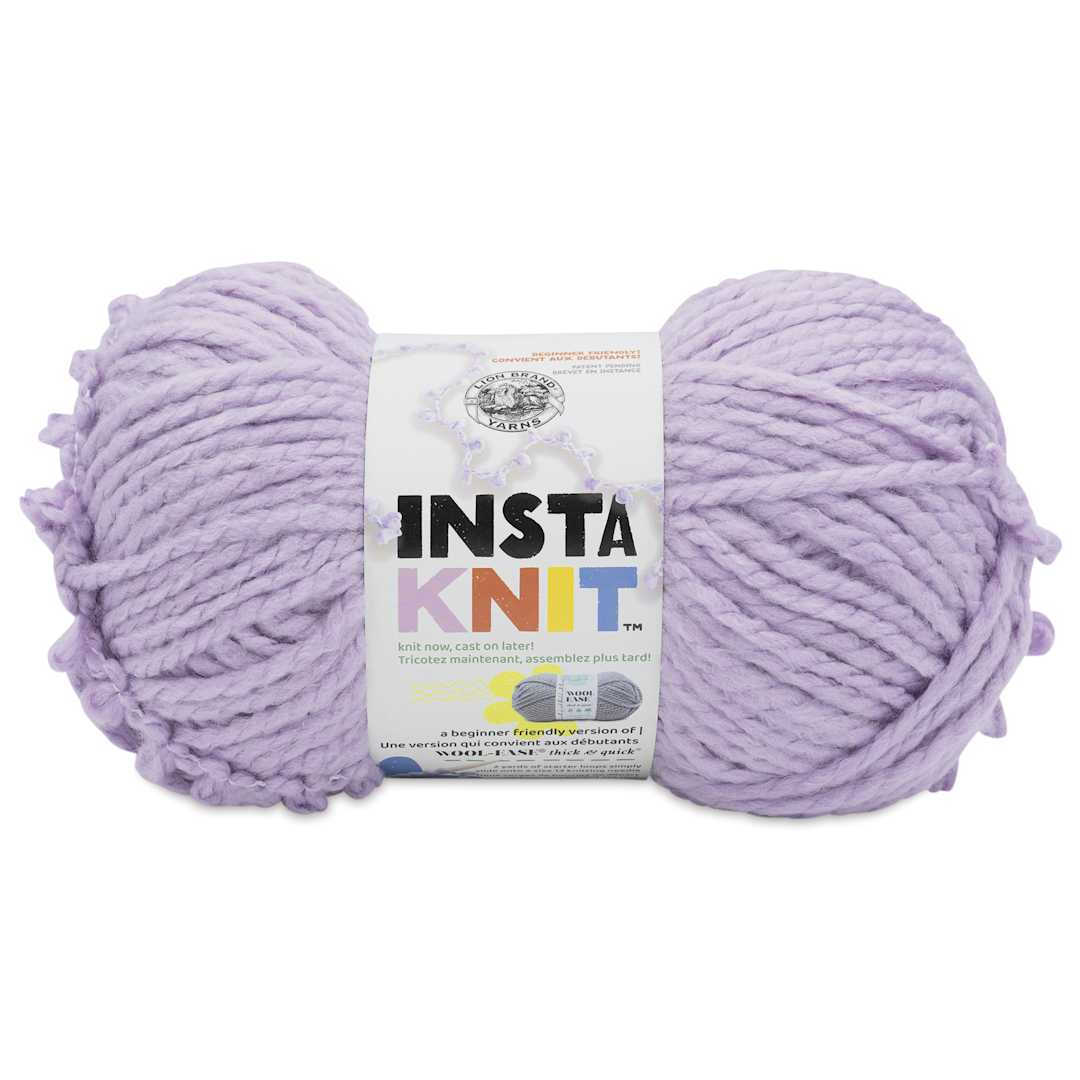 Open in modal - Lion Brand Yarn InstaKnit Yarn - Are You Calm Yet, 122 yds