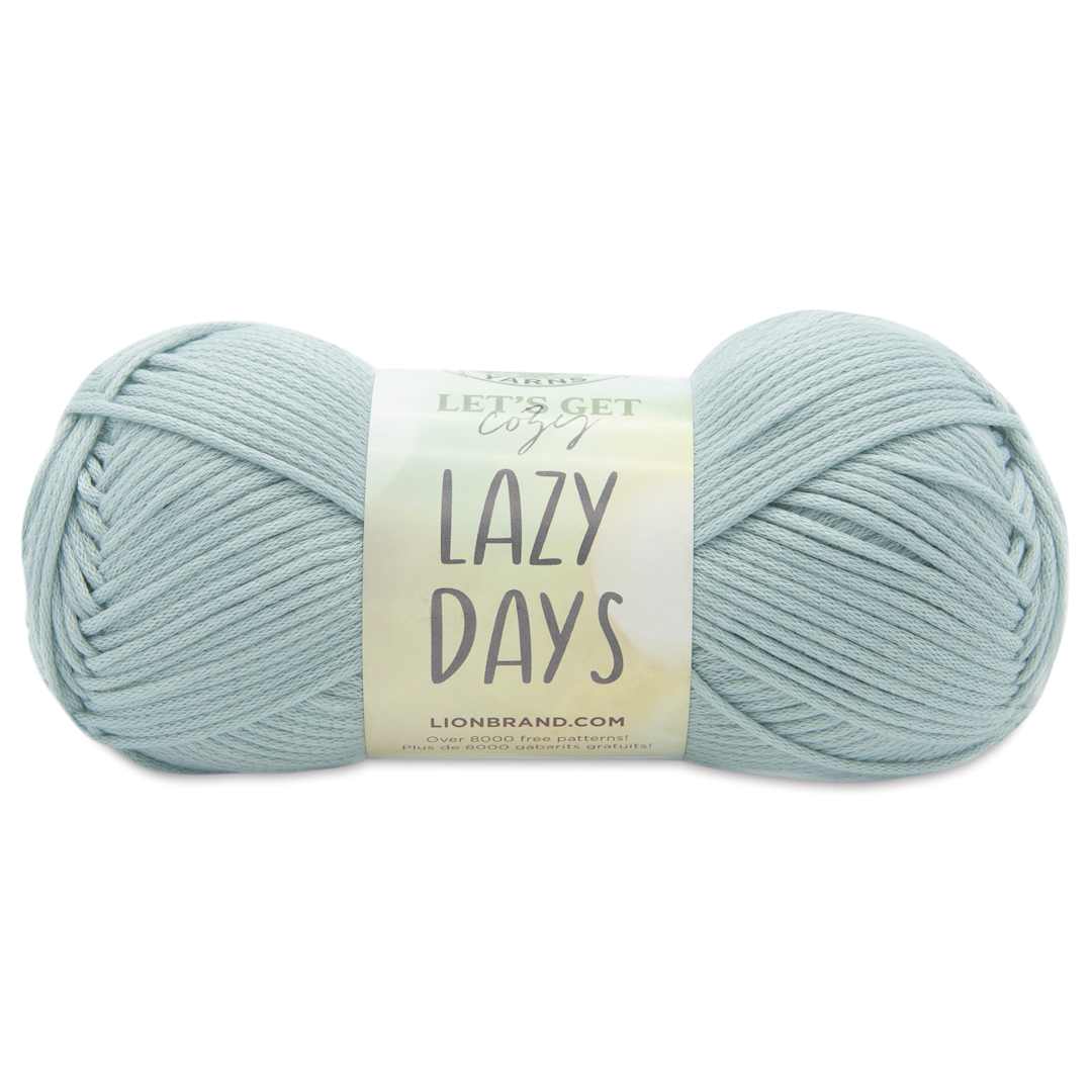 Open in modal - Lion Brand Yarn Lazy Days Yarn - Surf Spray, 179 yds