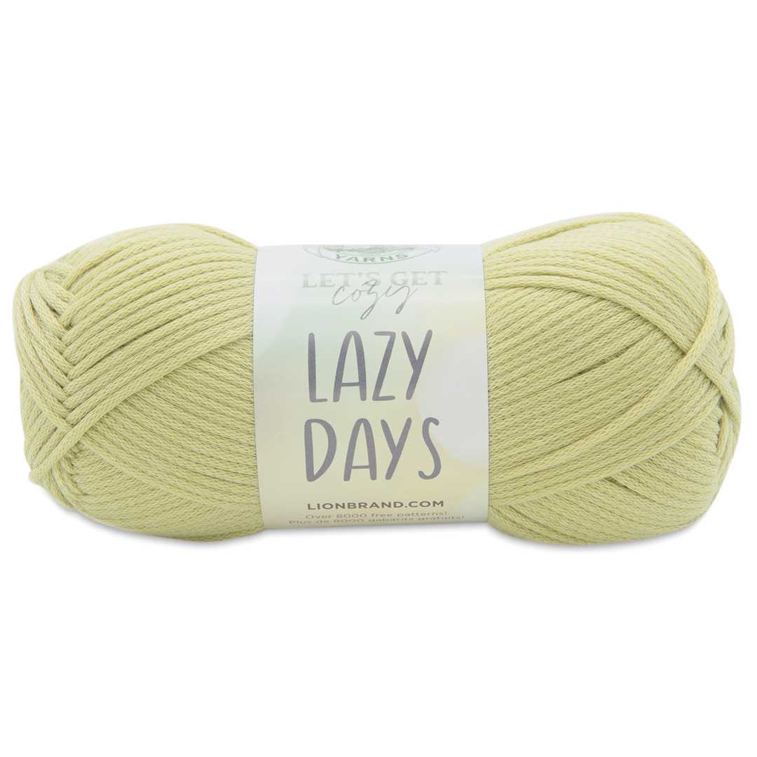 Open in modal - Lion Brand Yarn Lazy Days Yarn - Lichen, 179 yds