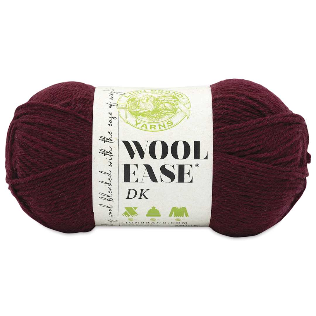 Open in modal - Lion Brand Yarn Wool-Ease DK Yarn - Redwood, 232 yds