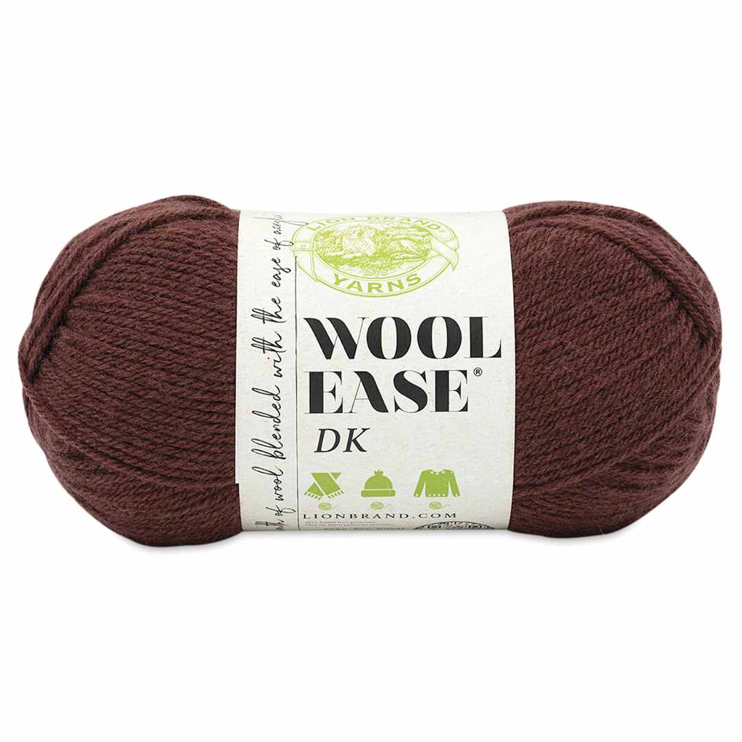 Open in modal - Lion Brand Yarn Wool-Ease DK Yarn - Cinnamon Stick, 232 yds