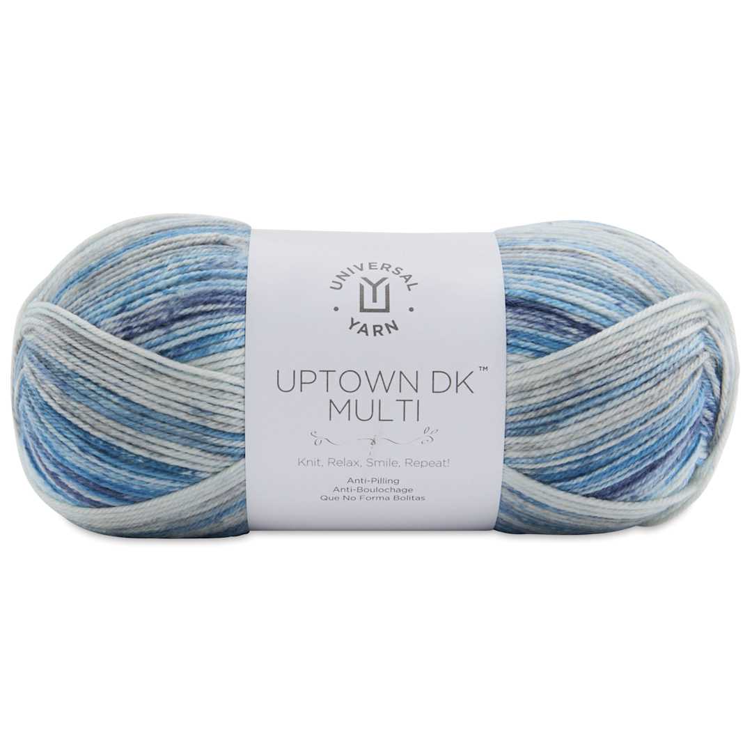 Open in modal - Universal Yarn Uptown DK Multi Yarn - Mist, 529 yds