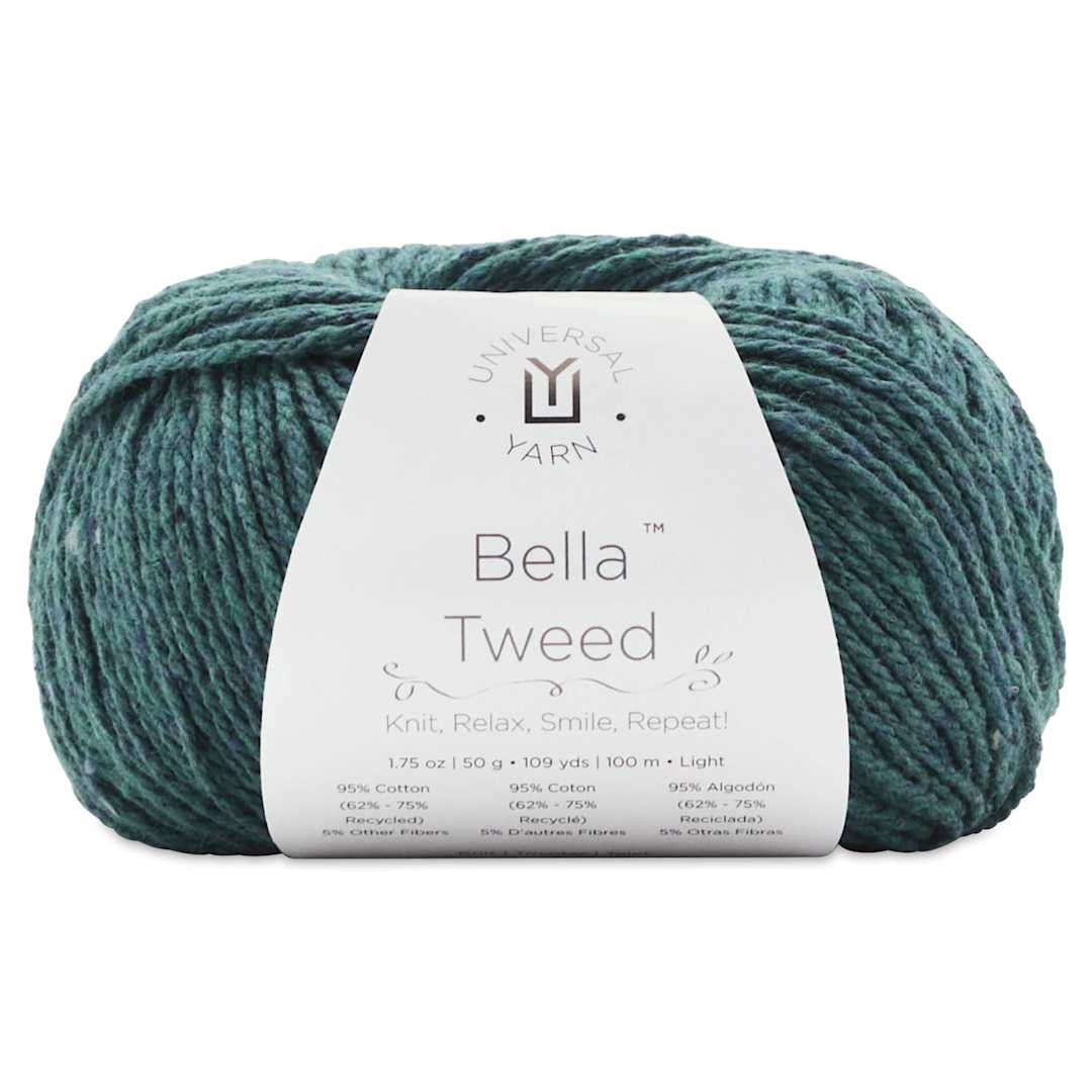 Open in modal - Universal Yarn Bella Tweed Yarn - Care, 109 yds