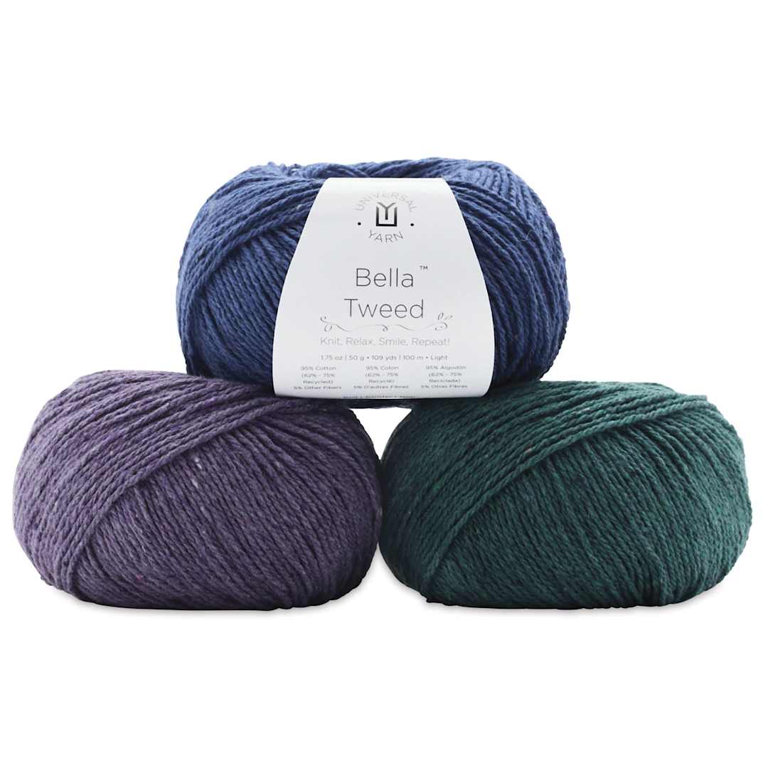 Open in modal - Universal Yarn Bella Tweed Yarn