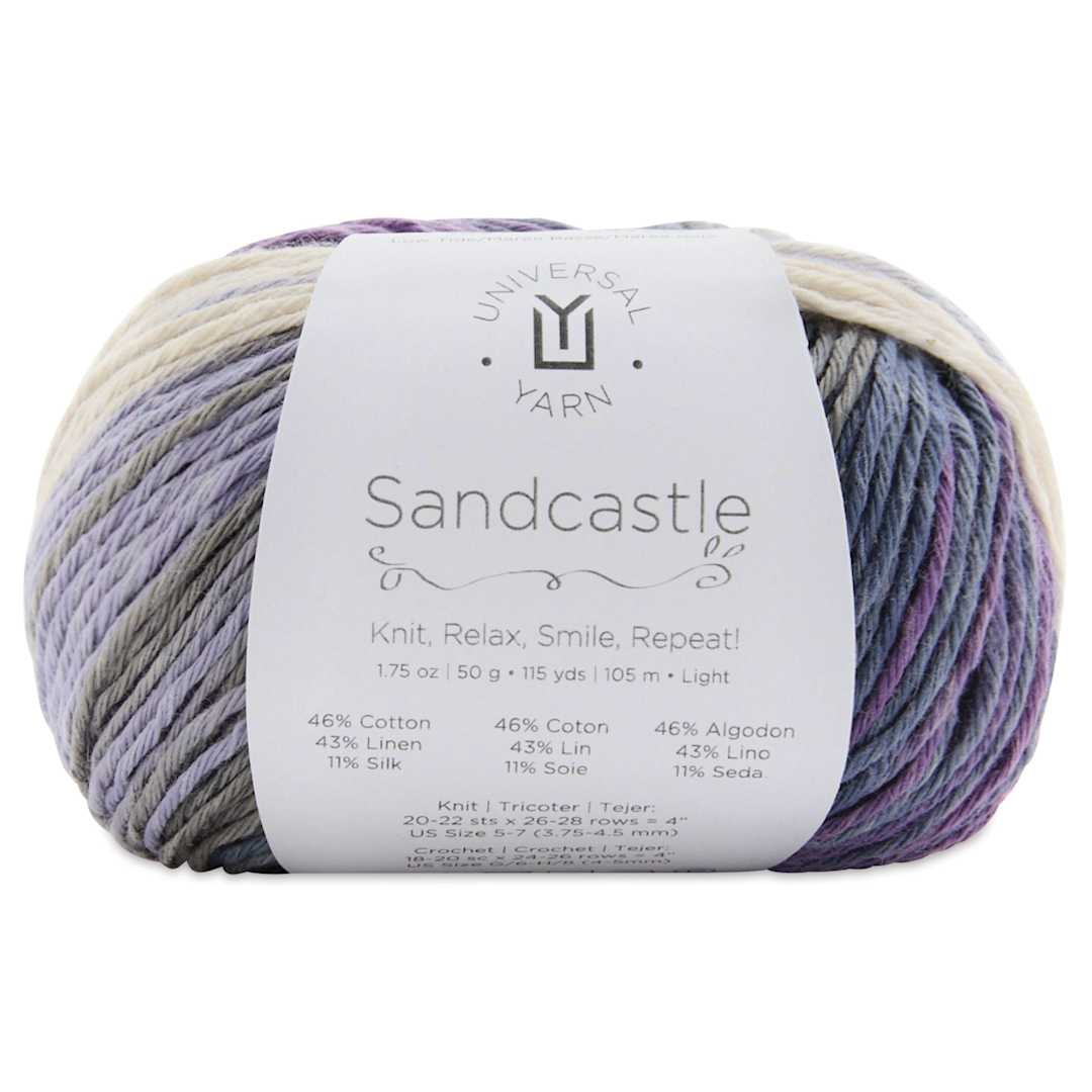 Open in modal - Universal Yarn Sandcastle Yarn - Low Tide, 115 yds