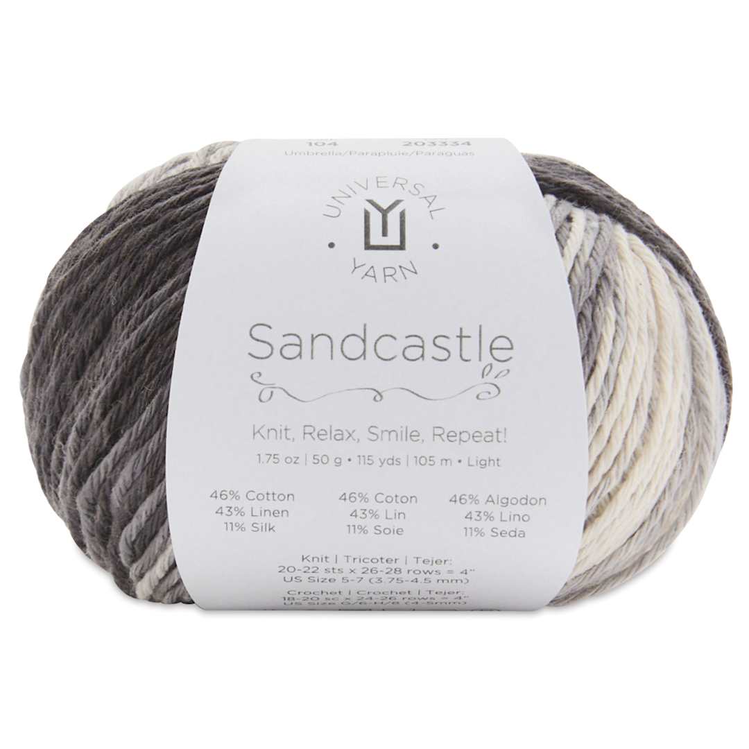 Open in modal - Universal Yarn Sandcastle Yarn - Umbrella, 115 yds