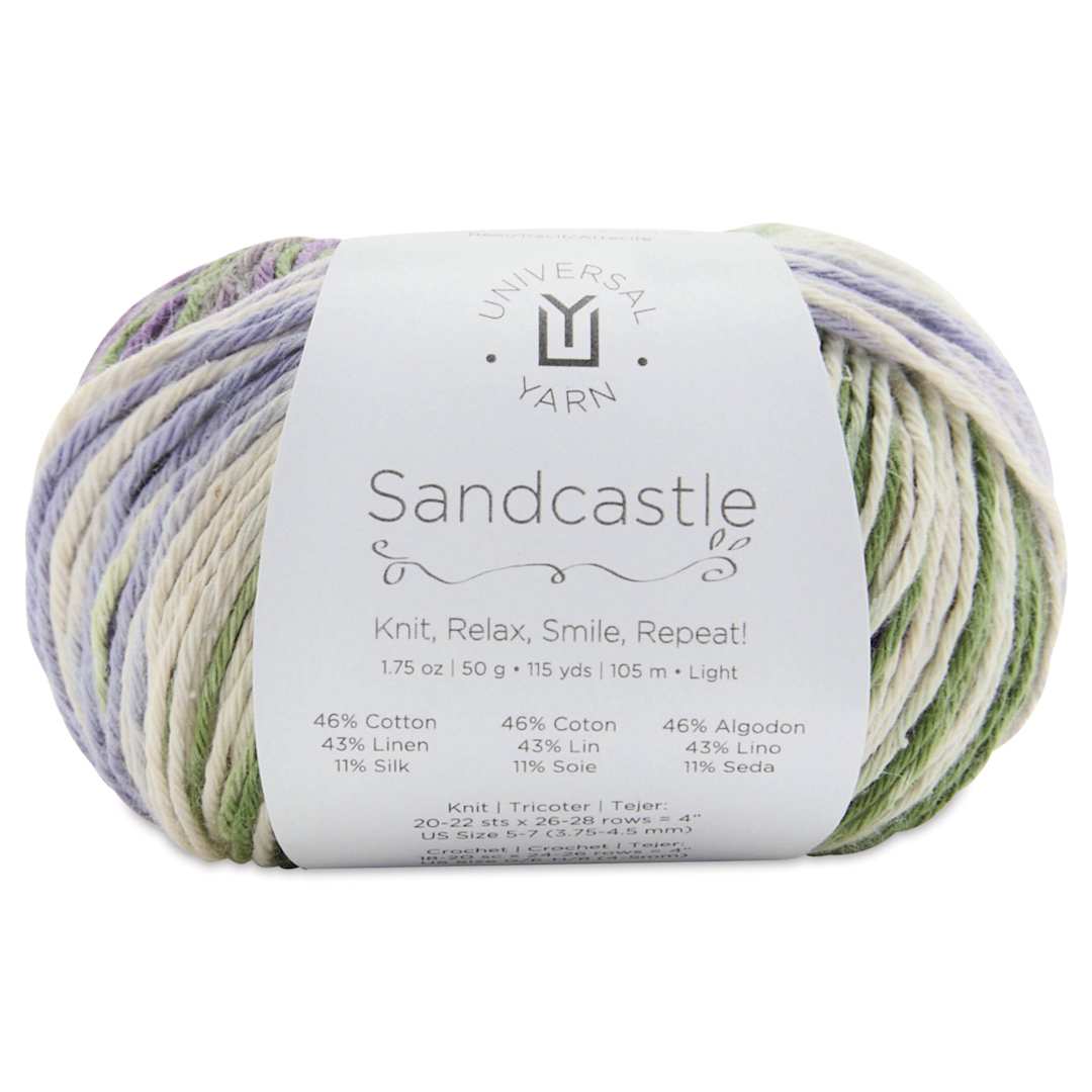 Open in modal - Universal Yarn Sandcastle Yarn - Reef, 115 yds