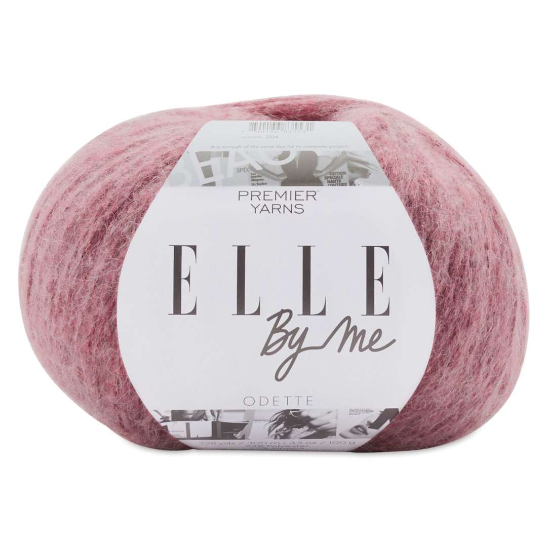 Open in modal - Premier Yarn Elle By Me Odette Yarn - Cerise, 328 yds