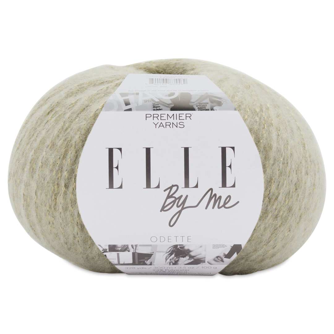 Open in modal - Premier Yarn Elle By Me Charlotte Solids Yarn - Lichen, 328 yds