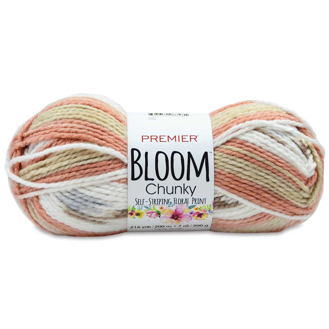 Open in modal - Premier Yarn Bloom Chunky Yarn - Chrysanthemum