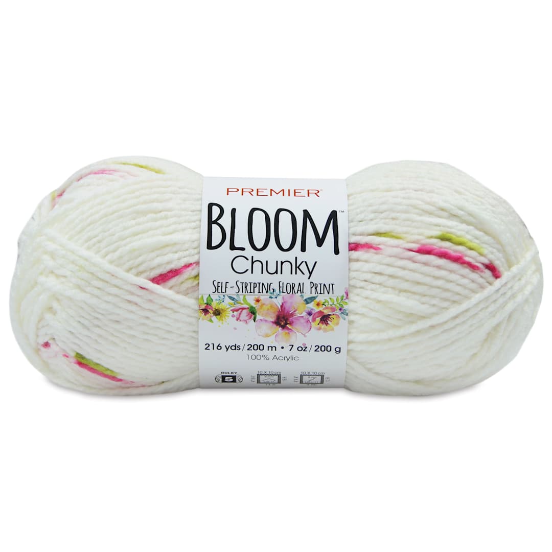 Open in modal - Premier Yarn Bloom Chunky Yarn - Baby's Breath