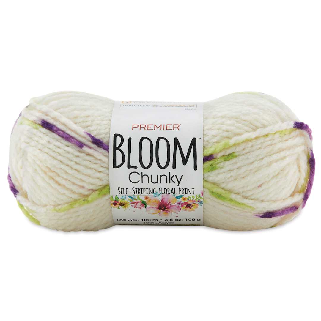 Open in modal - Premier Yarn Bloom Chunky Yarn - Violet