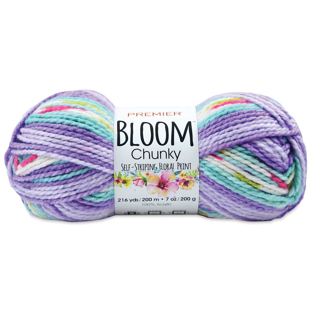 Open in modal - Premier Yarn Bloom Chunky Yarn - Wildflower