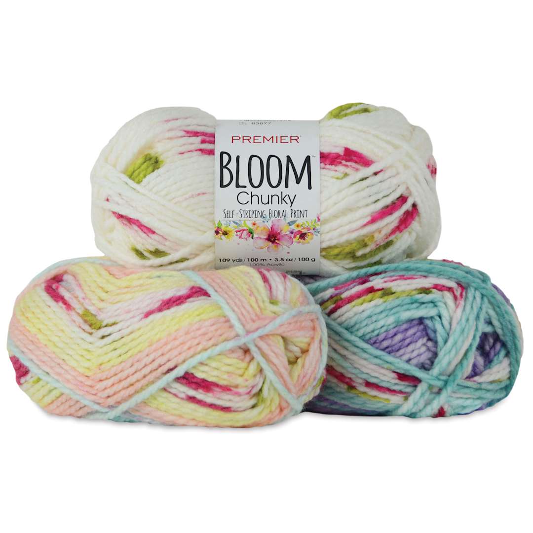 Open in modal - Premier Yarn Bloom Chunky Yarn